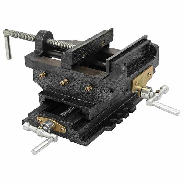 vidaXL Torno-prensa manual com corredi&ccedil;a transversal 150 mm