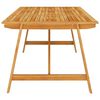 vidaXL 7 pcs conjunto de jantar para jardim madeira de ac&aacute;cia maci&ccedil;a