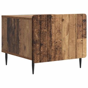 vidaXL Mesa de centro com gaveta Madeira antiga 49 x 50 x 42 cm