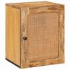 vidaXL Arm&aacute;rio de Banheiro Suspenso com porta Castanho 38 x 33 x 48 cm