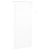 vidaXL Cortina Veneziana Manual Ajust&aacute;vel Branco 213 x 80 cm PVC