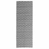 vidaXL Tapete de exterior 80x250 cm ARAKIL PP preto