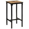 vidaXL Mesa de bar 60x55x107 cm madeira de mangueira &aacute;spera maci&ccedil;a