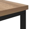 vidaXL Mesa de centro with Drawer carvalho artisiano 100 x 51 x 45 cm