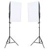 vidaXL Ilumina&ccedil;&atilde;o de est&uacute;dio profissional 2 pcs 40x60 cm