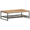 vidaXL Mesa de centro 110x60x35 cm madeira de ac&aacute;cia maci&ccedil;a