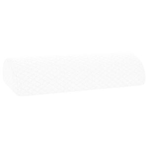 vidaXL Travesseiro para as Pernas 52 x 20 x 12 cm M&eacute;dio Branco