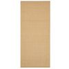 vidaXL Tapete sisal natural 66x150 cm