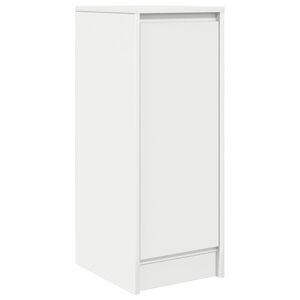 vidaXL Aparador 29,5x34x76 cm derivados de madeira branco