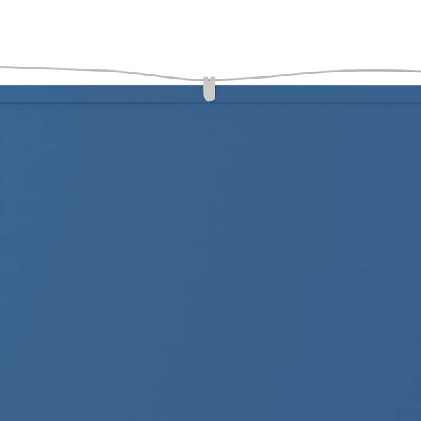 vidaXL Toldo vertical 140x800 cm tecido oxford azul