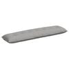 vidaXL Travesseiro para Costas Cinza Nuvem 200 x 19 x 50 cm tecido
