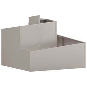 vidaXL Vaso de Jardim Castanho 60 x 60 x 50 cm