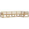 vidaXL Conjunto de Sof&aacute;s para Exterior 5 pcs Branco