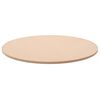 vidaXL Tampo de mesa em MDF redondo 800x18 mm