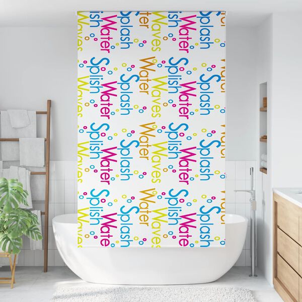 vidaXL Rolo de Duche Estores 140x240 cm Largura Tecido 136 cm