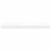 vidaXL Prateleiras de parede suspensas 4 pcs 60x23,5x3,8cm MDF branco
