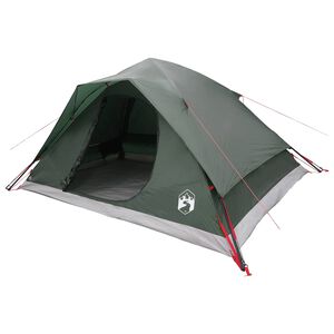 vidaXL Barraca Instant&acirc;nea Verde Ex&eacute;rcito 305 x 215 x 140 cm