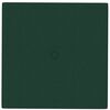 vidaXL Painel de parede 12 pcs 30x30cm tecido 1,08 m&sup2; cor verde-escuro