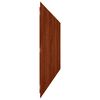 vidaXL Bordas de relvado 10 pcs 25x103 cm a&ccedil;o corten flex&iacute;vel