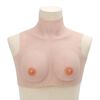 vidaXL Peitoral de silicone caucasiano copa B
