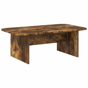 vidaXL Mesa de centro Carvalho Defumado 93 x 53 x 33 cm
