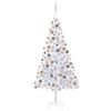 vidaXL &Aacute;rvore de Natal artificial pr&eacute;-iluminada c/ bolas 910 ramos
