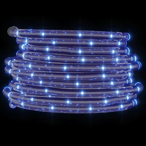 vidaXL Cord&atilde;o de ilumina&ccedil;&atilde;o com 240 luzes LED 10 m PVC branco frio