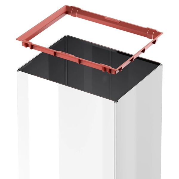 Hailo Caixote do lixo Big-Box Swing L 35 L branco 0840-131