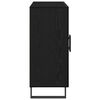 vidaXL Buffet Carvalho Preto 90 x 34 x 80 cm Madeira processada