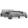 vidaXL Estrutura de cama 150x200cm derivados madeira/metal