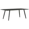 vidaXL Mesa de centro 120x60x46 cm preto