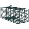 vidaXL Armadilha para Animais Verde 31 x 13 x 12cm A&ccedil;o