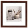 Walther Design Moldura para quadro Home 40x40 cm nogueira