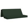 vidaXL Sof&aacute; Cama Dobr&aacute;vel 180 x 67 x 45 cm Verde-Escuro