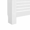 vidaXL Coberturas de radiador 2 pcs 172x19x81,5 cm MDF branco