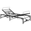 vidaXL Estrutura de Cama El&eacute;trica Ajust&aacute;vel Preto 75 x 190 cm A&ccedil;o