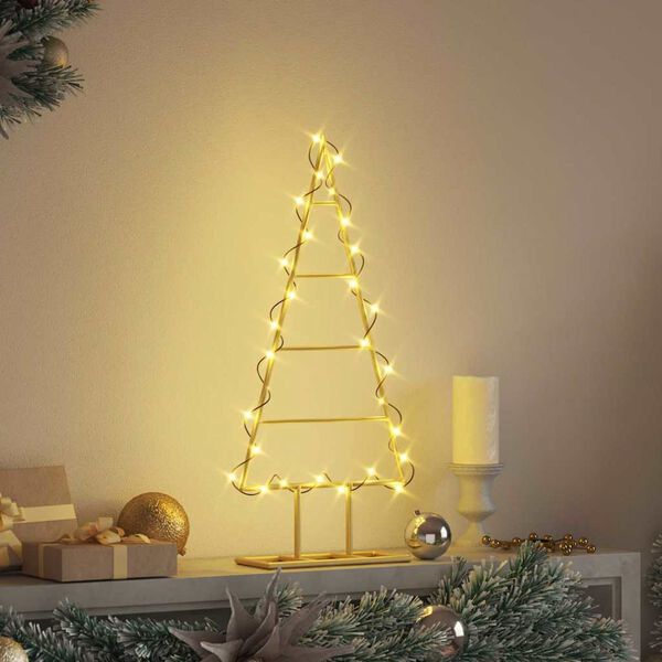 vidaXL Árvore de Natal para decoração 60 cm metal preto