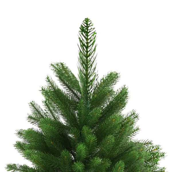 vidaXL Árvore de Natal artificial agulhas realistas 240 cm verde