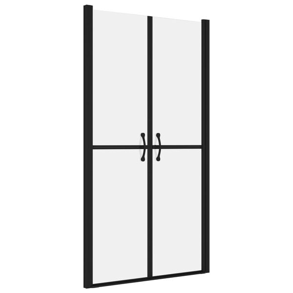 vidaXL Porta de duche ESG opaco (78-81)x190 cm
