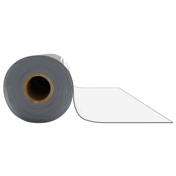 vidaXL Protetor de mesa em rolo 0,9x15 m 1,6 mm PVC transparente
