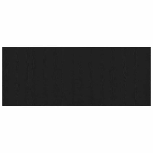 vidaXL Cabeceira de Cama Carvalho Preto 160 x 1.5 x 80.5 cm