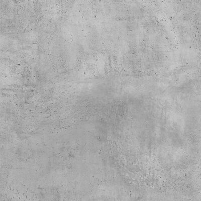 vidaXL Banco sapateira 102x32x50 cm derivados madeira cinzento cimento