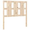 vidaXL Cabeceira de cama 95,5x4x100 cm pinho maci&ccedil;o
