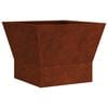 vidaXL Bowl de Fogo Ferro Enferrujado 40 x 40 x 35 cm A&ccedil;o Corten