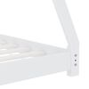 vidaXL Estrutura de cama para crianças 90x200 cm pinho maciço branco