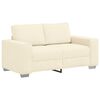 vidaXL Sof&aacute;-luvas 160x77x82 cm tecido corduroy creme