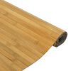 vidaXL Tapete retangular 70x100 cm bambu cor natural