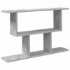 vidaXL Prateleira de Parede Cinzento Cimento 80 x 15 x 50,5 cm