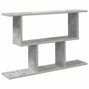 vidaXL Prateleira de Parede Cinzento Cimento 80 x 15 x 50,5 cm