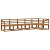 vidaXL Conjunto de Sof&aacute;s para Exterior 6 pcs Natural